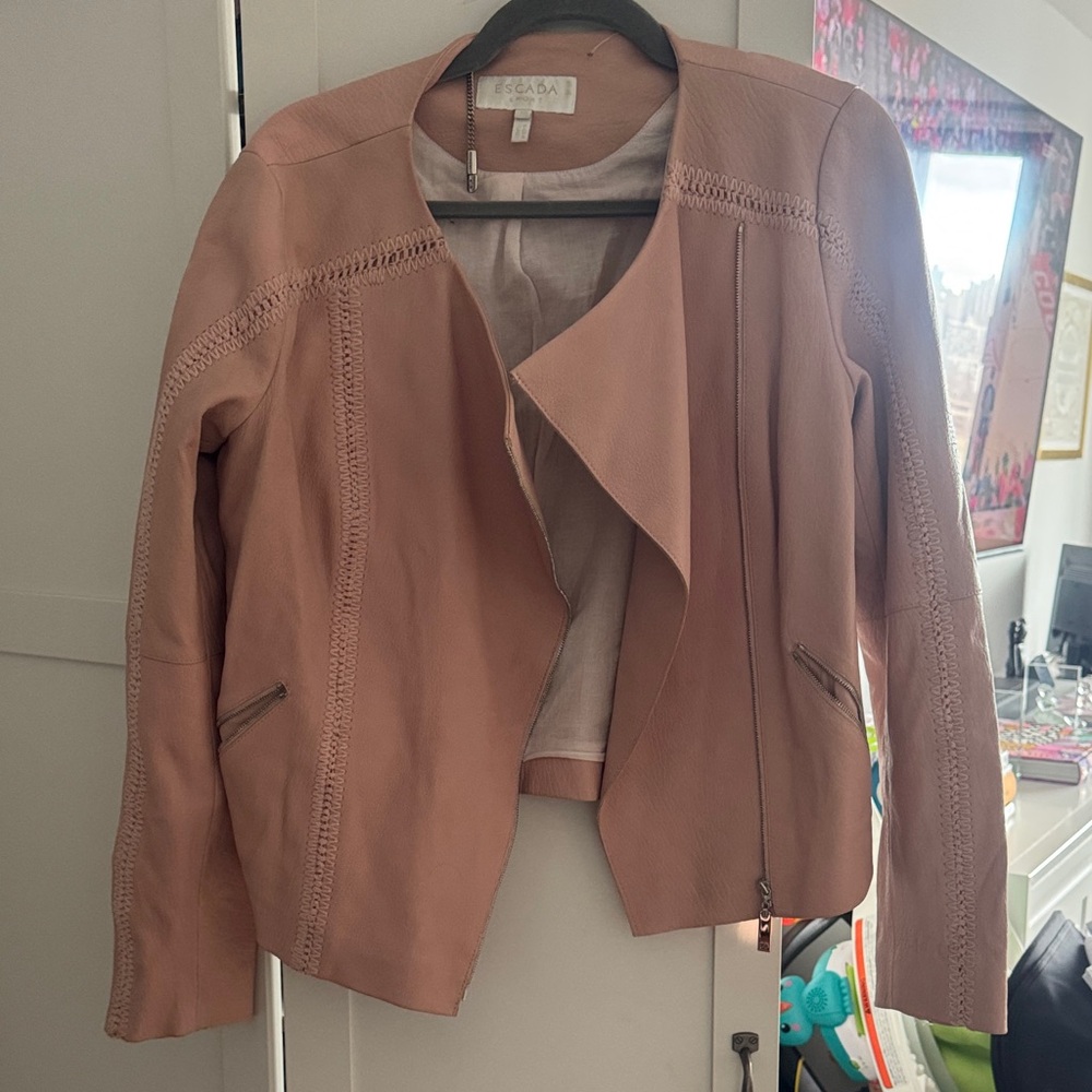 ESCADA Women's Blush Pink Blazer